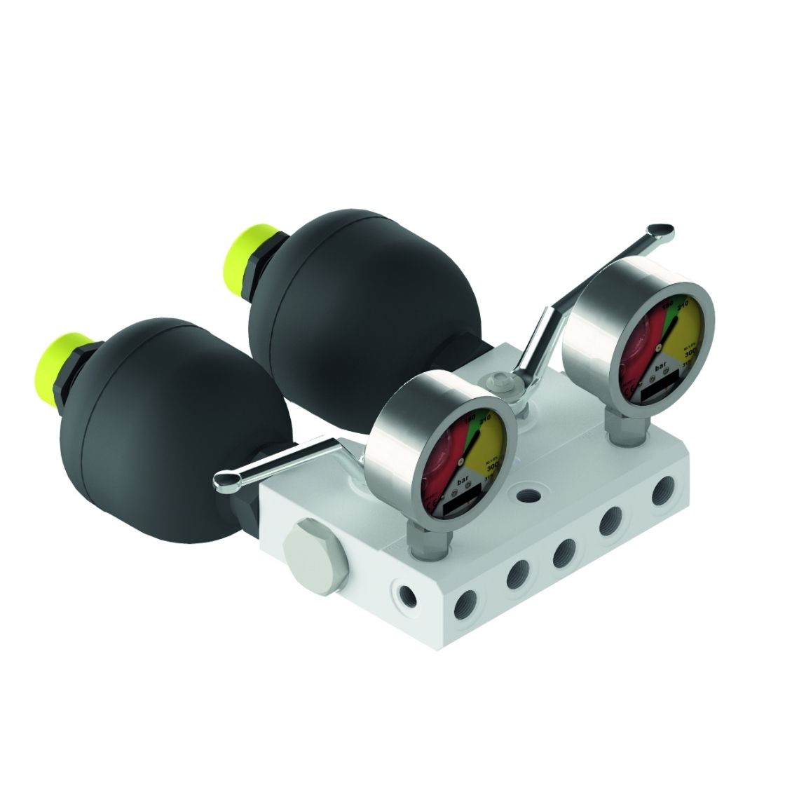 Gemels valve block