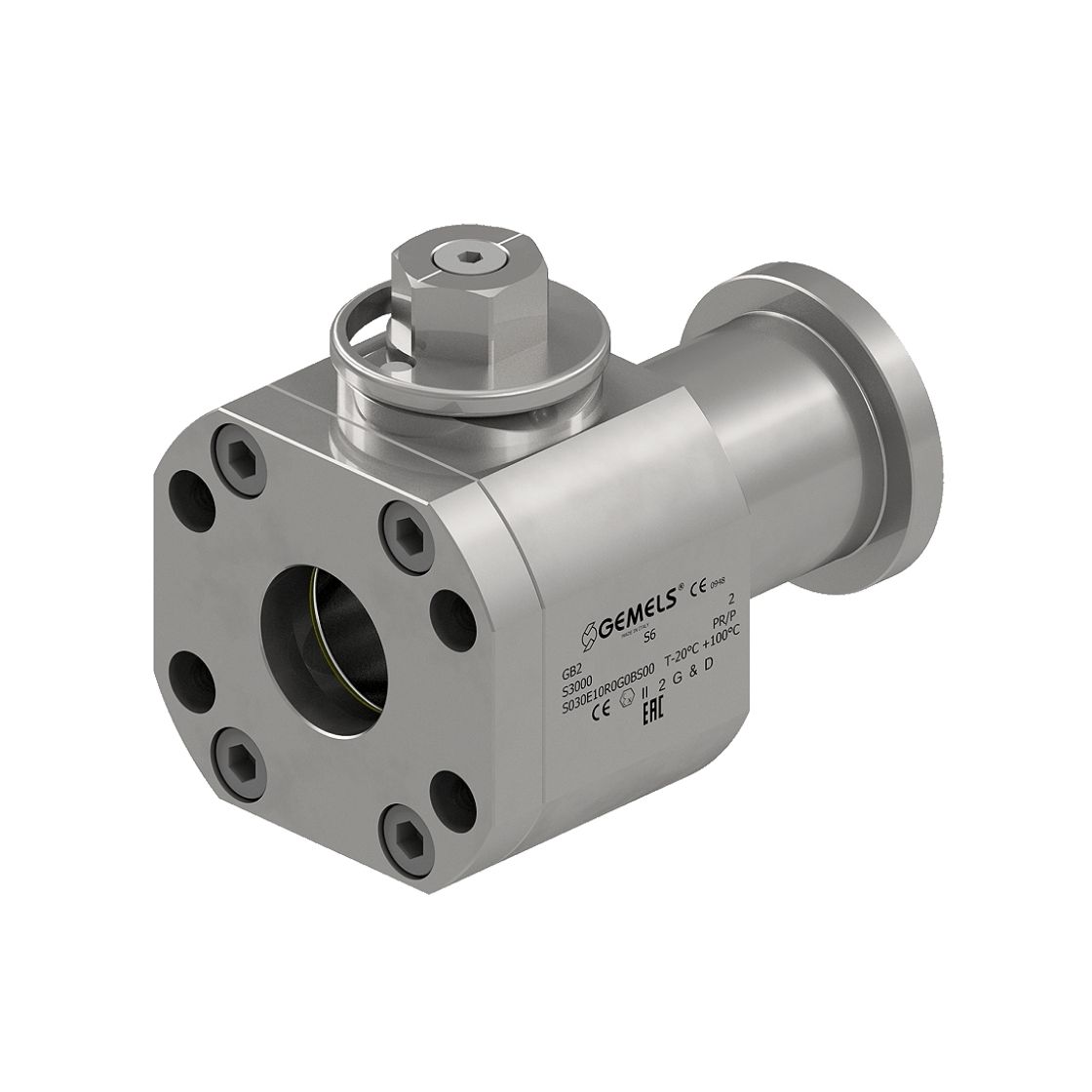 Gemels GB valve for building construction / heavy equipment