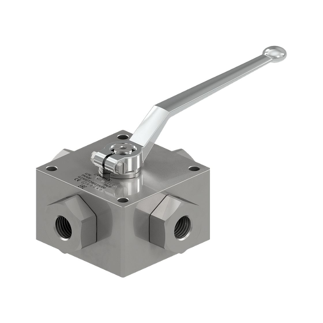 Gemels GV2 ball valve for excavators
