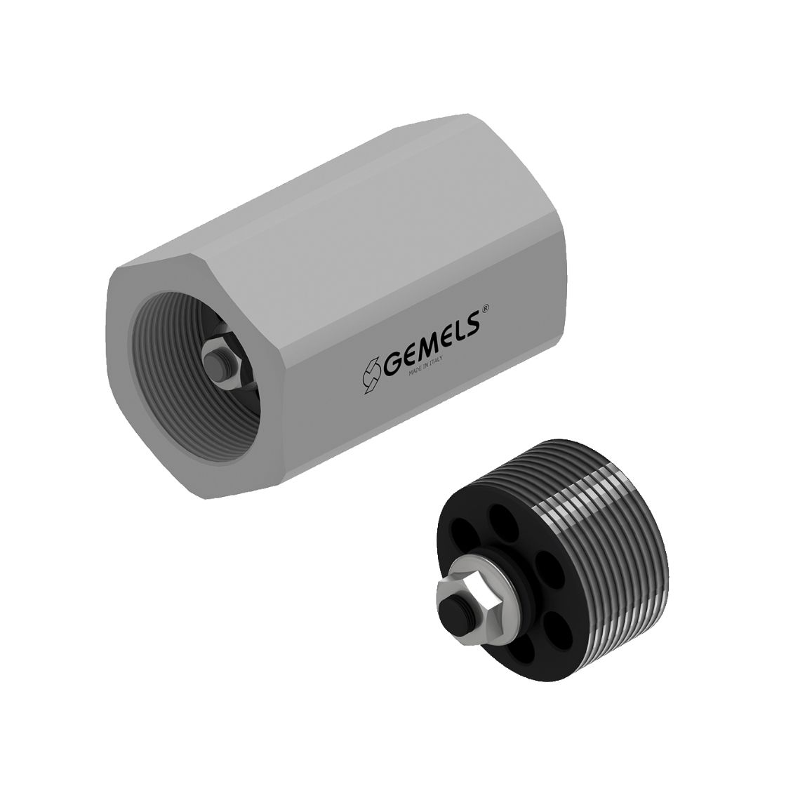 Gemels GV2 ball valve for excavators