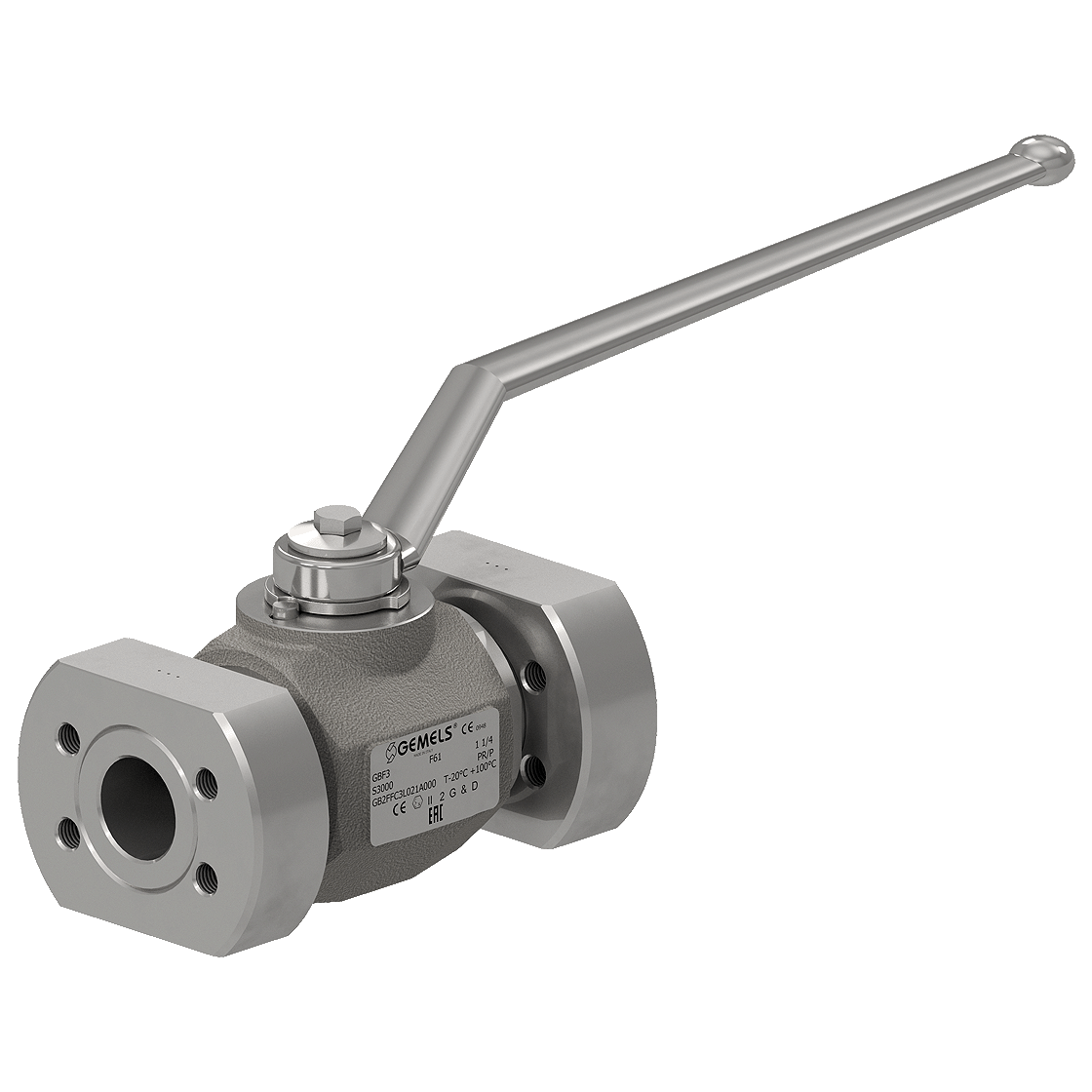 Gemels GBF ball valve for renewable energies