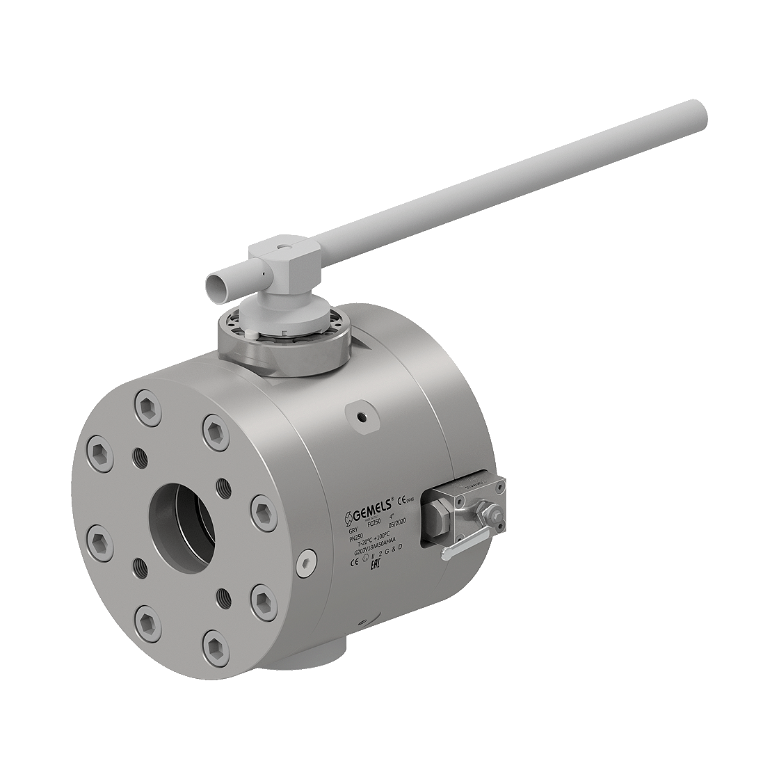 Gemels GRY valve for steel plant