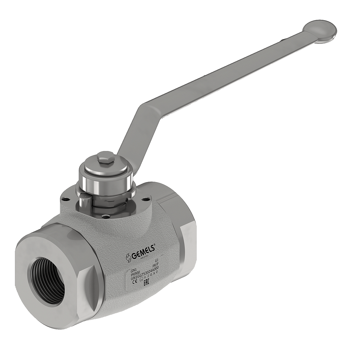 Gemels GV2 ball valve for excavators