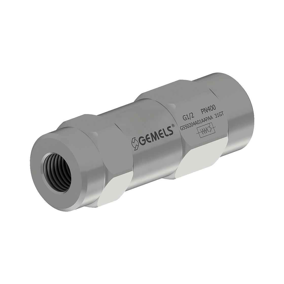 Gemels GV2 ball valve for excavators