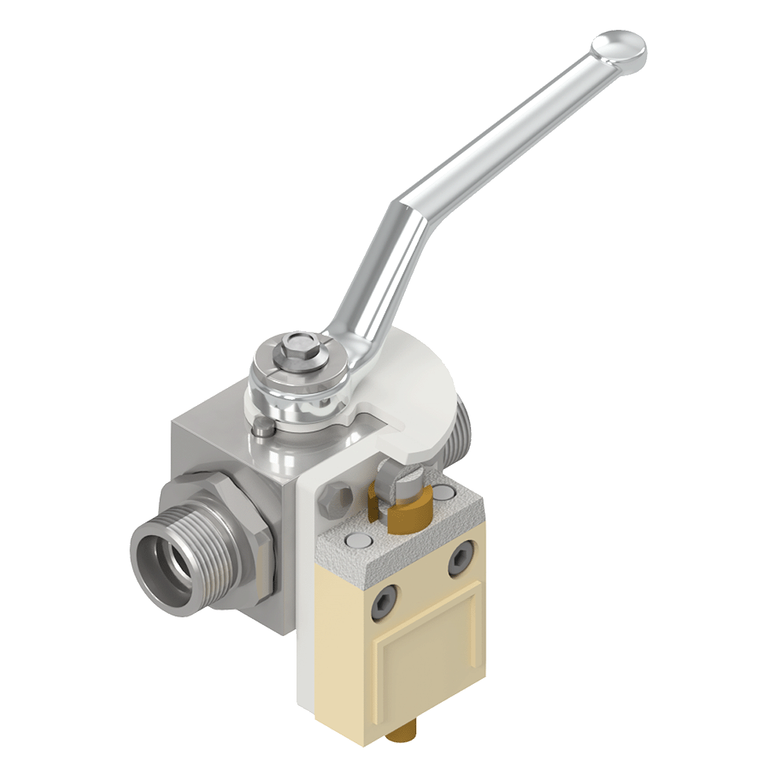 Gemels GE2 ball valve with microswitch