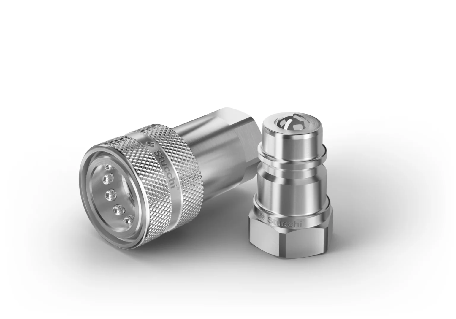 IR hydraulic quick coupling
